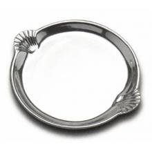 Wilton Armetale Scallop Handle Small Round Tray