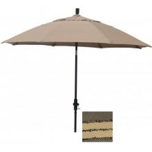 Casual Creations 12 Rib Flat Top Garden Umbrella With F0928 Fabric