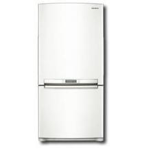 Samsung 19 Cu Ft. White Bottom Freezer Drawer Refrigerator With Power Frz/Cool, Alarm