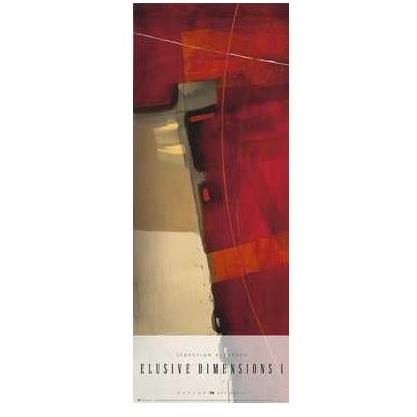 Sebastian Alterera - Elusive Dimensions I Size 34.25x13.25 Poster Print