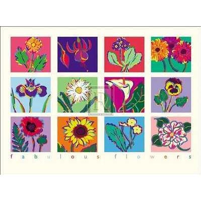 Fabulous Flowers Poster Print