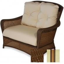 Lloyd Flanders Grand Traverse Chair & A 1/2 In Caramel Finish And Resort Lodge Fabric.