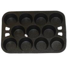 Seasoned Cast Iron Muffin Pan - 11 Hole