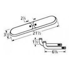 Stainless Steel Oval Twin, Centered, 2.25 Inch Offset Burner 12112-76412