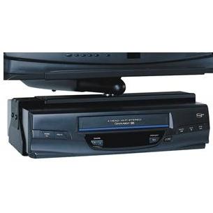 Buy ADJUSTABLE DVD VCR STANDARD BRACKETS FOR TV WALL MOUNTS (BLACK) by PEERLESS