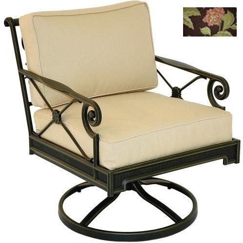 Windham Castings Catalina Swivel Club Chair Cushion , Beautiful Bloom LXX