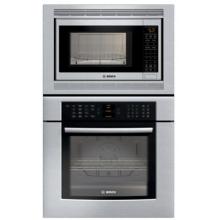 Bosch 800 Series Microwave/Wall Oven Combo, 30 Inch - Stainless Steel