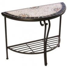 Alfresco Home Outdoor Half Moon Console Base - 39 Inch
