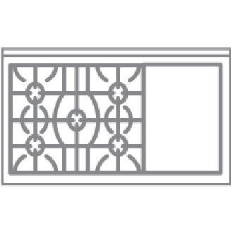 DCS Gas Range 48 Inch Burner Configuration