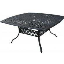 Darlee Elisabeth Cast Aluminum Dining Table - 64 Inch X 64 Inch Square