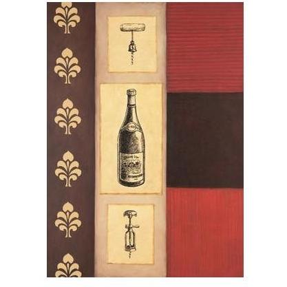 Wine Study I Poster Print
