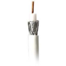 1000 Foot UL Listed RG-6 Coaxial Cable - White