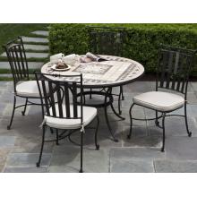 Alfresco Home Basilica Wrought Iron Dining Set