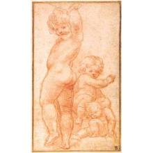 Three Putti Poster Print