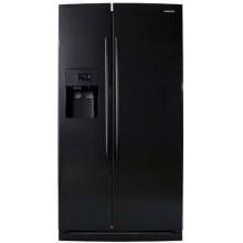 Samsung Refrigerator Side By Side, 27 Cu. Ft. Counter Depth, Black - Samsung RS277ACBP