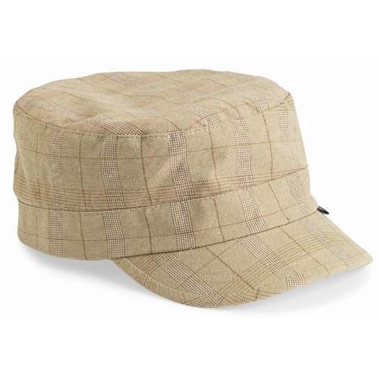 Peter Grimm Sister Cadet Cap - Tan Plaid