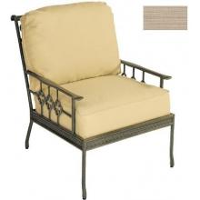 Windham Castings Provence Casual Back Club Chair Cushion , Dupione Sand L
