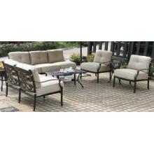 Alfresco Home Farfalla  Lounge Set - Antique Wine Finish