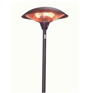 Electric Patio Heater Tabletop - Antique Bronze Pole And Cover