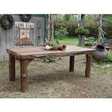 Groovy Stuff Ranch House Teak Wood Dinner Table