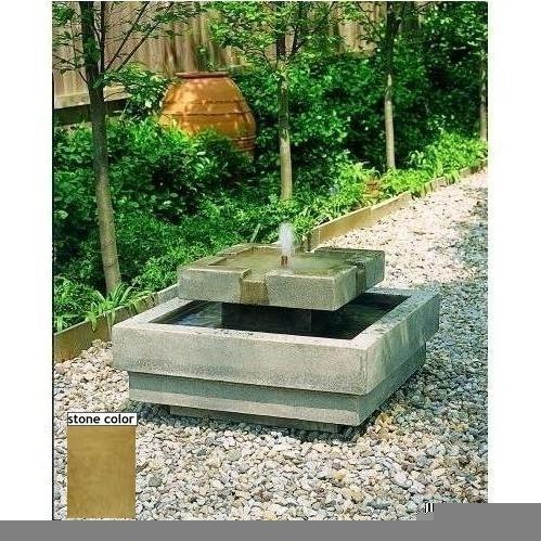 Campania Escala Fountain - Travertine Finish