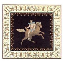 Murals - Horse & Rider With Vase Poster Print