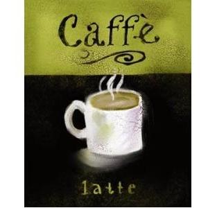 Caffe Latte Poster Print