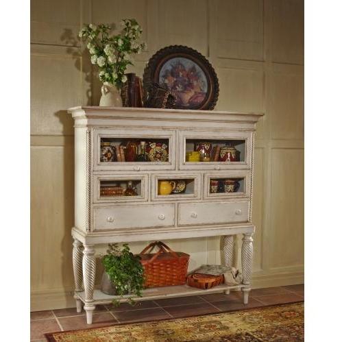 Hillsdale Wilshire Sideboard Cabinet - Antique White