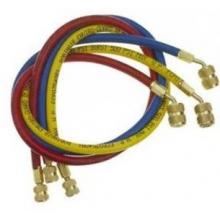 Robinair 72 Inch A/C Charging Hoses With 1/4 Inch Standard Fittings - Set Of 3
