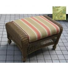 North Cape Deep Seating Ottoman Cushion ONLY (1)- Sausalito Green Tea