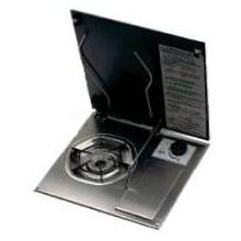 Kenyon Butane KISS CE Single Burner - Black Glass Lid