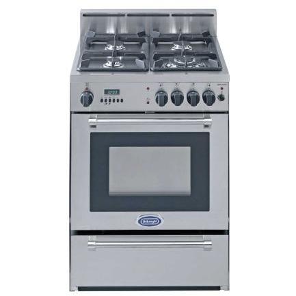 24 in. Dual Fuel Range, w/ Self Cleaning Oven - DEGESC24