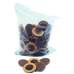Astro Pneumatic Surface Prep Pads 3 Inch Coarse Grit Roll Lock 25 Pk.