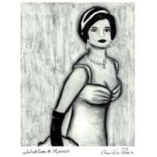 Juliet Goes To Monaco Poster Print