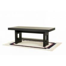 Diamond Sofa 78 Inch Rectangle Dining Table With Shelf - Dark Walnut