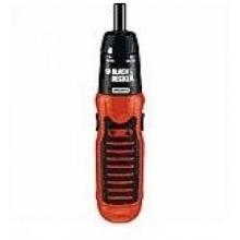 B&D ALKALINE SCREWDRIVER USES 4AA INCLUDED