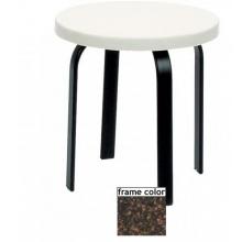 Suncoast 18 Inch Round Fiberglass Table Top - Mahogany
