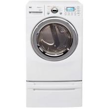 LG Electric Steam Dryer With LCD Display, 7.3 Cu Ft - White