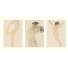 Dancing Figure, Kiss, Woman Poster Print