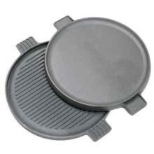 Bayou Classic 14 Inch Cast Iron Reversible Round Griddle