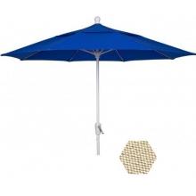 FiberBuilt Outdoor Umbrellas Aluminum 9Ft Diameter, Octagon - White