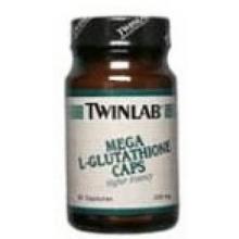 Twinlab Mega L-Glutathione 60 Caps