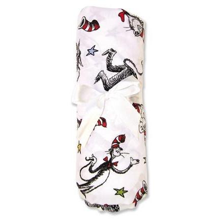 Dr Seuss Cat In The Hat Crib Sheet