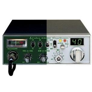 Buy CLASSIC CB RADIO WITH SOUNDTRACKER &;NIGHTWATCH ILLUMINATED FRONT PANEL by COBRA