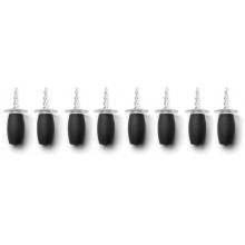 Outset Corn Holders - Black - Set Of 8