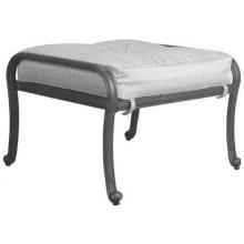 Desert Garden Cast Aluminum Patio Ottoman - No Cushion(s)