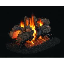 Charred Oak Peterson Real Fyre Vented Log Set