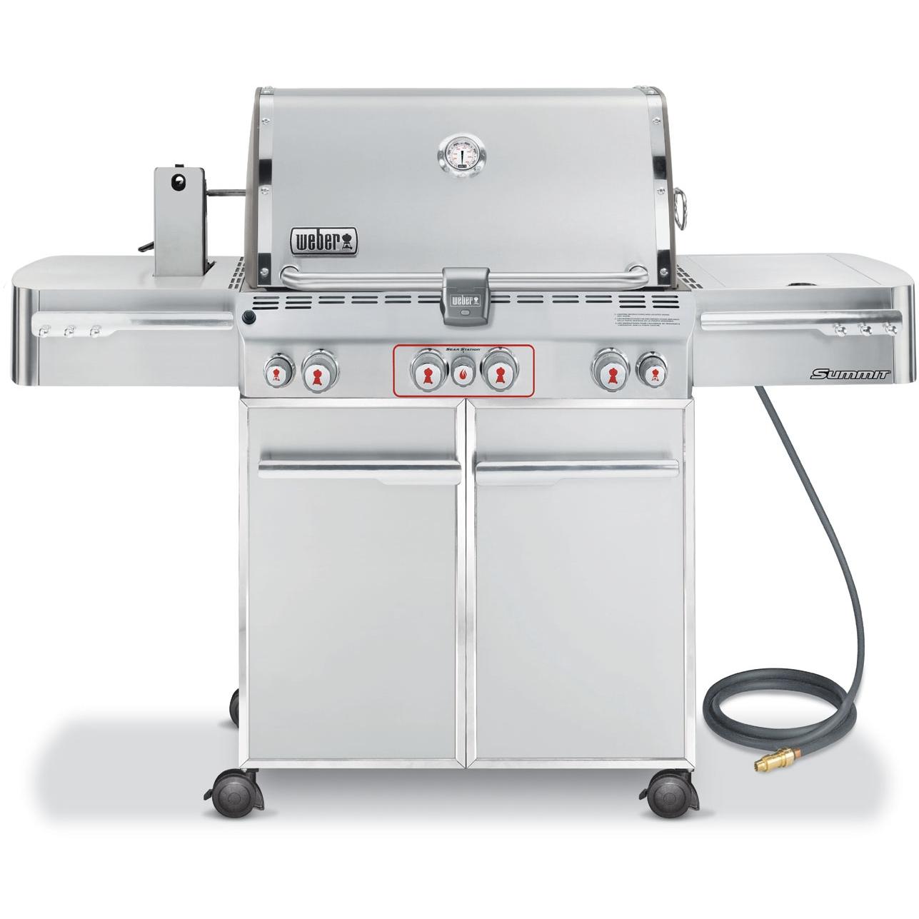 Weber Gas Grills Summit S-470 Natural Gas Grill W/ Sear Burner