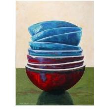 Balance Of The Bowls V Poster Print