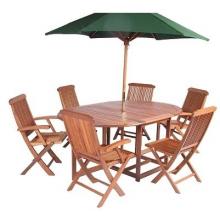 Eden Outdoor Living Plymouth Wood Dining Table